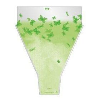 4A Hüllen Papillon | Farbe: Grün | Länge 50 Zentimeter | Breite 35 Zentimeter | Höhe 10 Zentimeter | Pro 50 Hüllen