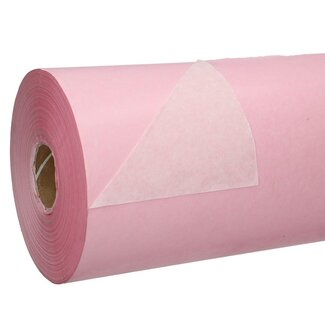 4A Papier op rol | Kleur: Roze | Breedte 50 centimeter | 40 gram/m2 | Gewicht 7.5 kilo | Per rol