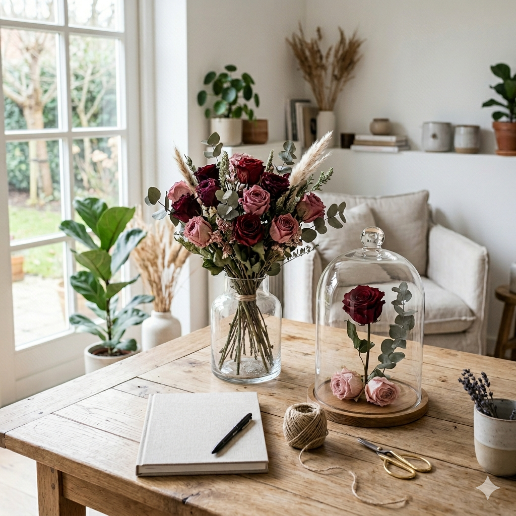 Dried Roses: The Timeless Charm of Dried Roses in Your Interior | Tips & Inspiration