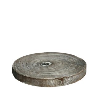 4A Houten Schijf “Apollonia” | Kleur: Bruin | Diameter 30 centimeter | Droogdeco | Per schijf