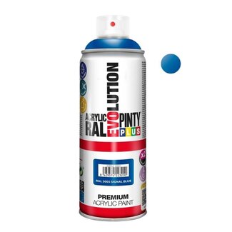 4A Decorative Colour spray "Signal Blue" | Colour: Blue | Inhoud bus 400 milliliter | Per spray can