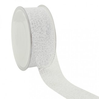 4A Honeycomb Lint | Couleur: Blanc naturel | Largeur 38 millimeter | Longueur 20 meter | Par rouleau