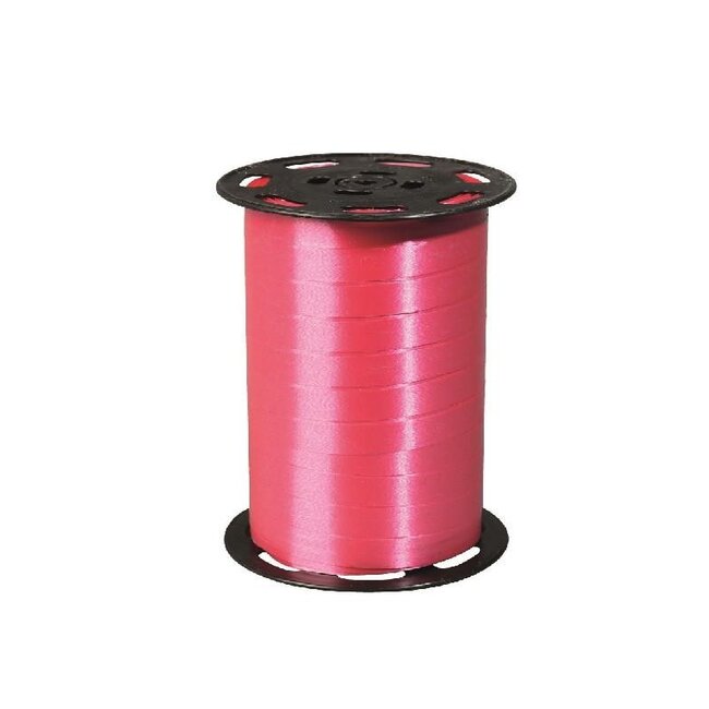 Krullint 013 | Kleur: Fuchsia | Breedte 10 millimeter | Lengte 250 meter | Per rol