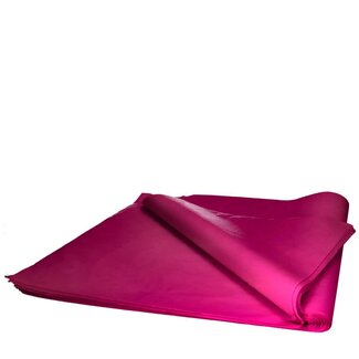 4A Zijde Papier Vel | Kleur: Fuchsia | Lengte 50 centimeter | Breedte 75 centimeter | 17 gram/m2 | Per 480 vellen