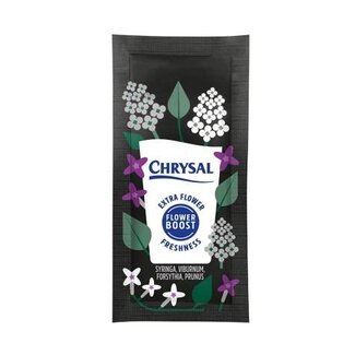 4A Chrysal Clear Syringa Care powder | 1 sachet for 1 litre | Contents 900 sachets | Per box