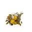 Boeket droogbloemen "Rosewood Yellow" | Lengte ± 50 centimeter | Met gele kunstrozen