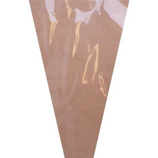 4A Sleeves OPP30 Kraft paper “Pure” | Colour: Light brown | Height 60 centimeter | Length 35 centimeter | Width 10 centimeter | Per 50 sleeves