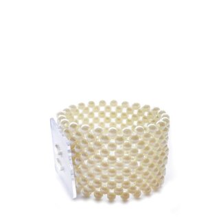 4A Bracelet “Pearl” | Colour: Cream-coloured | Diameter 4 centimeter | Per bracelet