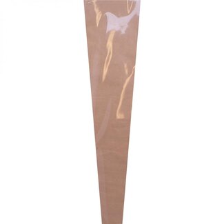 4A Cover for 1 Rose “Basic” | Colour: Brown | Length 60 centimetre | Width 14 centimetre | Height 5 centimetre | Per 50 covers
