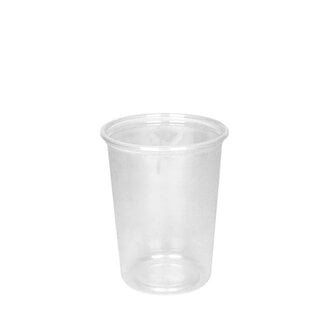 4A Bloemisterij Beker D10 | Kleur: Transparant | Inhoud 500 cc | Diameter 9.5 centimeter | Hoogte 12 centimeter | Per 25 bekers