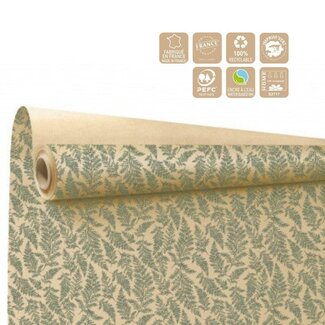 4A Paper on Roll “Cyrielle” | Colour: Green | Width 80 centimeter | Length 40 meter | Per roll
