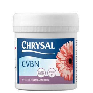 4A Care Chrysal CVBN Chlorine tablets | Contents 800 tablets | Per pot