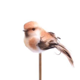 4A Vogel Tommy Bijsteker | Kleur: Bruin | Lengte ± 50 centimeter | Breedte vogel ± 11 centimeter | Per 25 bijstekers