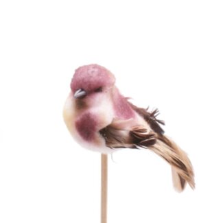 4A Vogel Tommy Bijsteker | Kleur: Paars | Lengte ± 50 centimeter | Breedte vogel ± 11 centimeter | Per 25 bijstekers