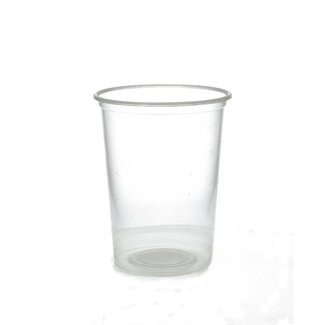 4A D12 Beker | Kleur: Transparant | Diameter 11.5 centimeter | Hoogte 15 centimeter | Inhoud 1000 kubieke centimeter | Per 25 bekers