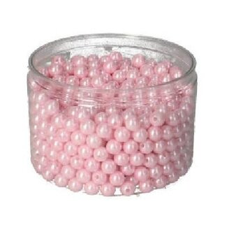 4A Decoration Pearls Pearl Beads | Colour: Light pink | Diameter 10 millimeter | Contents 600 pearls | Per box