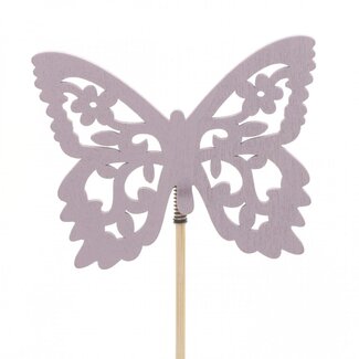 4A Butterfly Hairpin “Anna” | Colour: Lilac | Length ± 50 centimeter | Diameter 7.5 centimeter | Per 25 hairpins