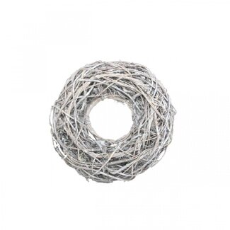 4A Wijnstok Krans | Kleur: Natuurlijk Wit | Diameter 28 centimeter | Per krans