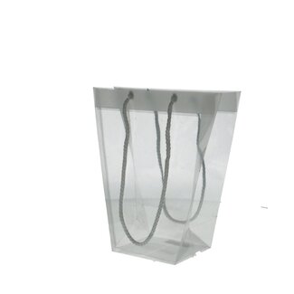 4A Transparent Bags | Colour: Transparent | Width 24 centimeter | Depth 11 centimeter | Height 26 centimeter | Per 10 bags