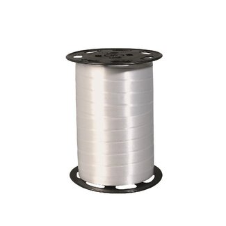 4A Curling ribbon 005 | Colour: Silver-coloured | Width 10 millimeter | Length 250 meter | Per roll