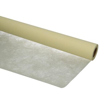 4A Tissu Mistral Fibre | Couleur: Crème | Largeur 75 centimeter | Longueur 20 meter | Par rouleau
