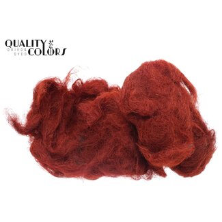 QC Fuzzy Fibre Decorative wool | Colour: Brown | Content 250 gram | Per bag