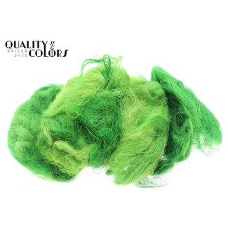 QC Fuzzy Fibre Decoratiewol | Kleur: Lichtgroen | Inhoud 100 gram | Per zak