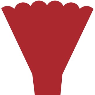 4A Hüllen “Majesty” | Farbe: Rot | Länge 54 centimeter | Breite 44 centimeter | Öffnung 12 centimeter | Pro 50 Hüllen
