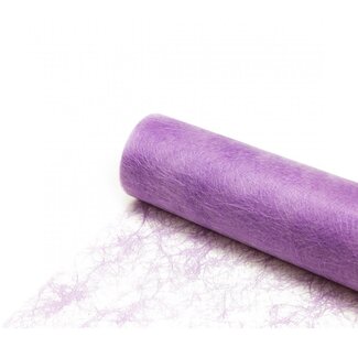 4A Textile Lin Fibre | Couleur: lavande | Largeur 60 centimeter | Longueur 25 meter | Par rouleau