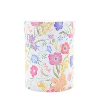 4A Book holder Gift box Hat box “Senna” | Colour: Mixed Colours | Diameter 13 centimetre | Height 17 centimetre | Per 6 book holders