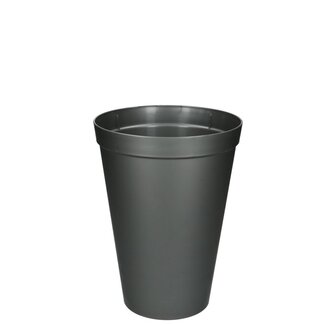 4A Grey Plastic Vase | Diameter 20 centimeter | Height 27 centimeter | Capacity 5 liter | Per vase