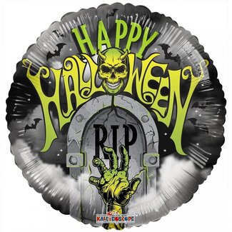 4A Mixed Colours Halloween Balloon “Happy Halloween” | Diameter 45 centimeter | Per 10 balloons
