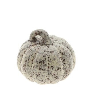 4A Donkerbruine Decoratie Pompoen “Dolo” | Diameter 10.5 centimeter | Hoogte 9.5 centimeter | Per 4 pompoenen