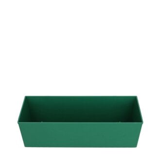 4A Green Plastic Tray | Length 20 centimeter | Width 6 centimeter | Height 8 centimeter | Per 12 trays