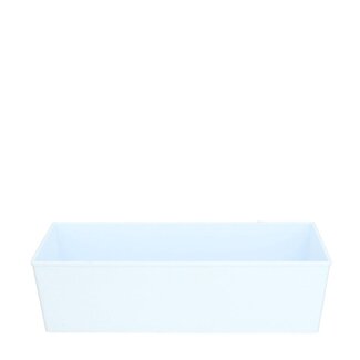 4A Kunststof Tray | Kleur: Naturel Wit | Lengte 20 centimeter | Breedte 6 centimeter | Hoogte 8 centimeter | Per 12 trays