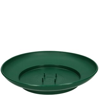 4A Kunststof Schaal | Kleur: Groen | Diameter 27 centimeter | Hoogte 5 centimeter | Per 10 schalen