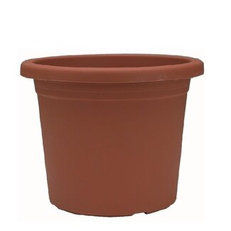 4A Kunststof Bloempot Plantenpot “Botanico“ | Kleur: Terracotta | Diameter 20 centimeter | Hoogte 18 centimeter | Per 12 bloempotten