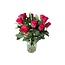 Verse kersenkleurige rozen "Tacazzi Cerise" | ↕ 60 cm | Ø 5.5 cm per roos | Per 10 rozen