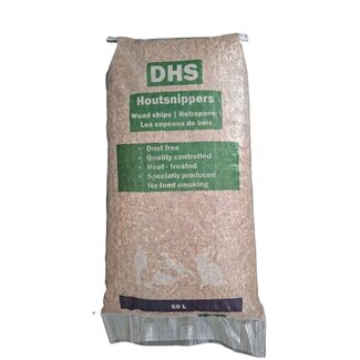4A Decoratieve Houtsnippers | Kleur: Bruin | Diameter 8 millimeter | Inhoud 60 liter | Per zak