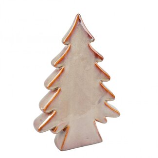 4A Brown Christmas tree | Christmas decoration | Length 18 centimeter | Width 5 centimeter | Height 26.5 centimeter | Per 2 Christmas trees