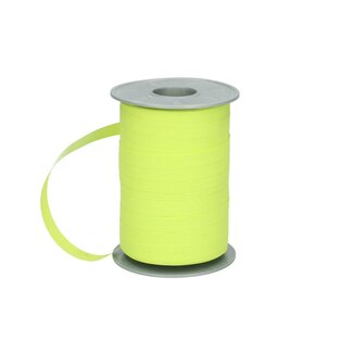 4A Light Green Yellow Matte Curling Ribbon Colour 027 | Width 10 millimetre | Length 200 metre | Per roll