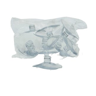 4A Transparent Oasis Suction cup | Diameter 63 millimetre | Per 15 suction cups