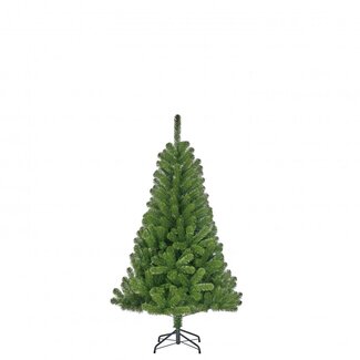 4A Kerstboom op Standaard | Kleur: Groen | Kerst Decoratie | Diameter 76 centimeter | Hoogte 120 centimeter | Per kerstboom