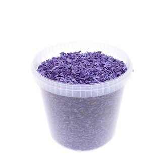 4A Purple Woodchips in Reusable Bucket | Diameter 8 millimeter | Content 10 liter | Per bucket