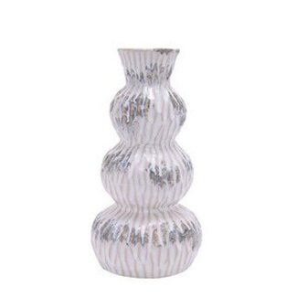 4A Vaas “Perivolia” | Kleur: Gemengde Kleuren | Maritiem Collectie | Diameter 20 centimeter | Hoogte 41 centimeter | Per vaas