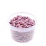 Coquillages de la Mer du Nord dans un seau réutilisable | Couleur: Rose | Contenu seau 3 liter | Par seau