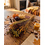 Gedroogd Vlas Linum “Autumn Mix” | Kleur: Gemengde Kleuren | Lengte ± 60 centimeter | Gewicht 150 gram | Per bos