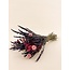 Boeket droogbloemen "Speciaal voor jou" | Lengte ± 35 centimeter | Met gedroogde Eucalyptus, Lavendel en roze Craspedia's