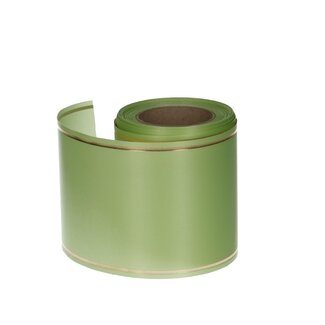 4A Satijn Machine Lint | Colour: Light green | Width 100 millimetre | Length 25 metre | Per roll
