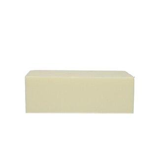 4A Oasis Farbblock | Farbe: Elfenbeinfarben | Länge 23 centimeter | Breite 11 centimeter | Höhe 8 centimeter | Pro 4 Blöcke